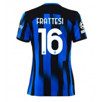 Fotbalové Dres Inter Milan Davide Frattesi #16 Dámské Domácí 2023-24 Krátký Rukáv